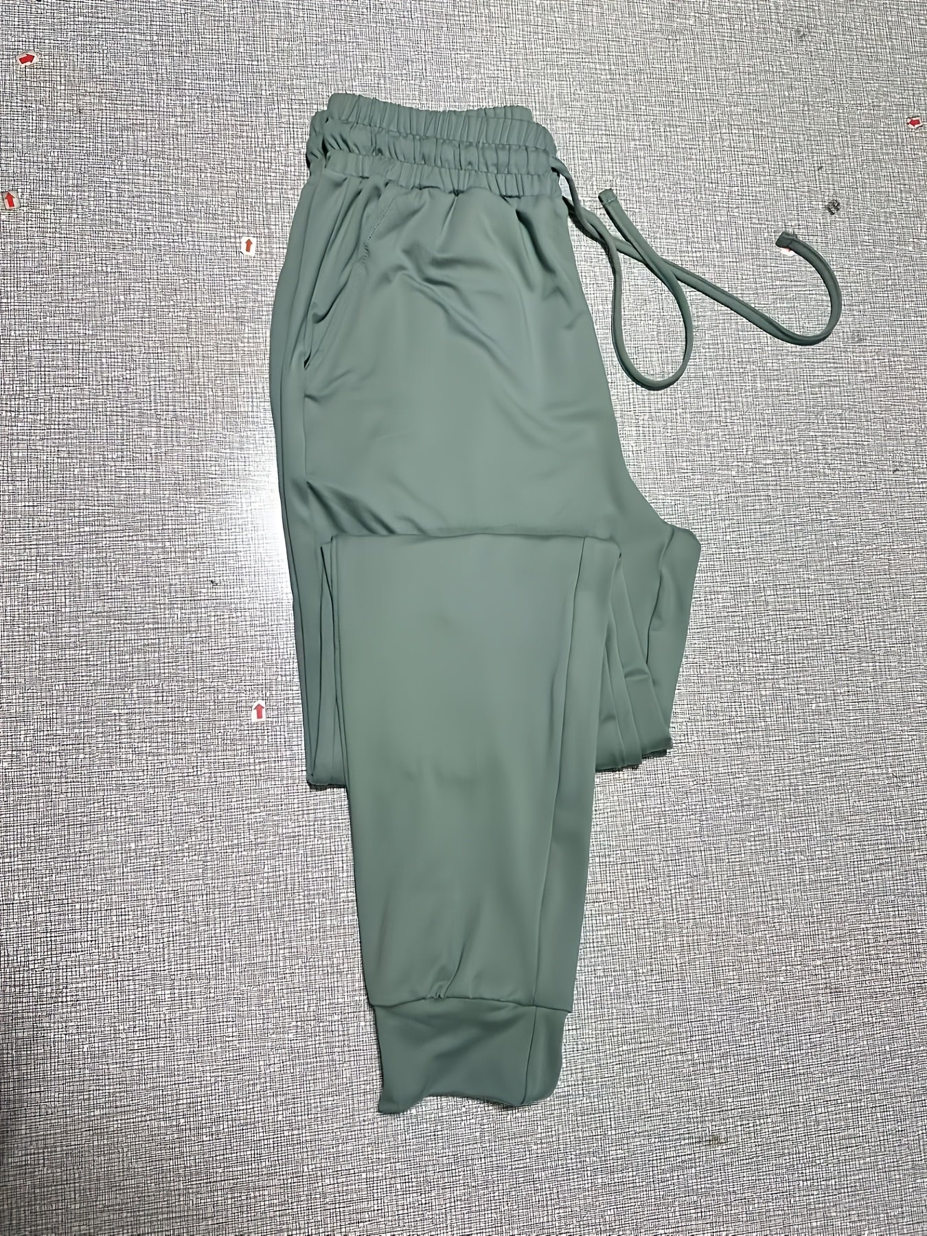Effortless Jogger Pants for Women with High Waist Drawstring Tapered Ankle Relaxed Casual Style