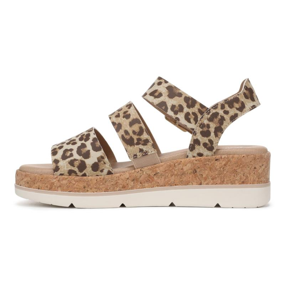 Comfortable Platform Sandals for Women with Adjustable Strap Cork Footbed Open Toe Style