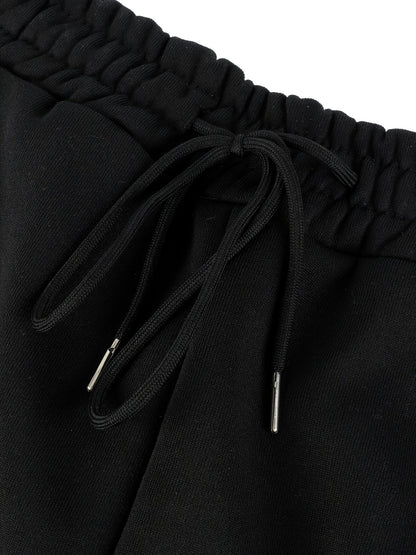 Effortless Wide Leg Cargo Pants for Women with High Waist Drawstring Relaxed Jogger Style