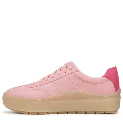 Comfortable Trainers for Women with Lace Up Side Panel Cushioned Gum Sole Retro Style
