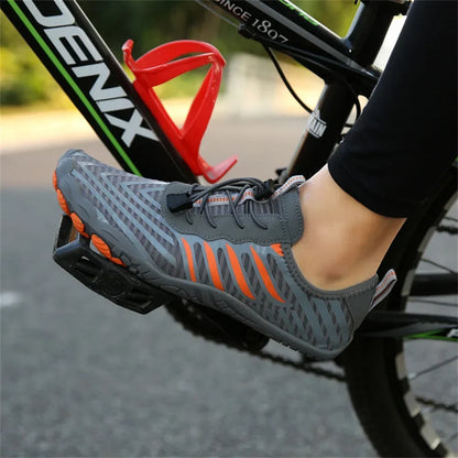 Effortless Quick Dry Water Shoes for Women with Toggle Lace Barefoot Sole Sport Style