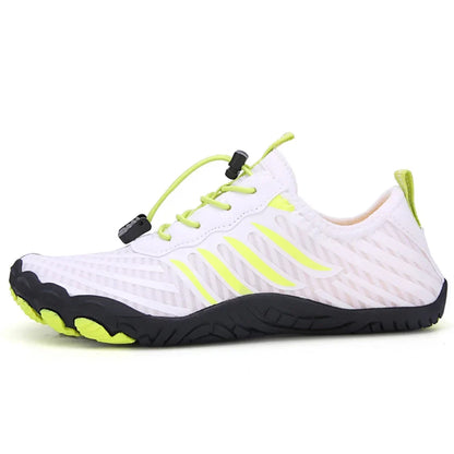 Effortless Quick Dry Water Shoes for Women with Toggle Lace Barefoot Sole Sport Style