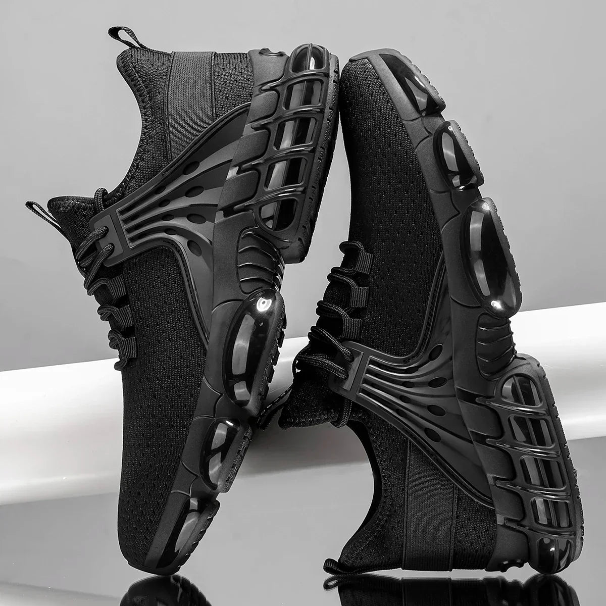 Stylish Mesh Fashion Sneaker for Women with Lace Up Chunky Sole Breathable Casual Style