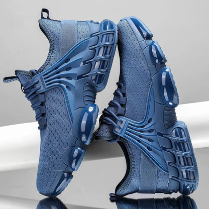 Stylish Mesh Fashion Sneaker for Women with Lace Up Chunky Sole Breathable Casual Style