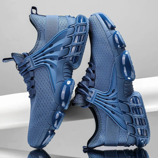 Stylish Mesh Fashion Sneaker for Women with Lace Up Chunky Sole Breathable Casual Style