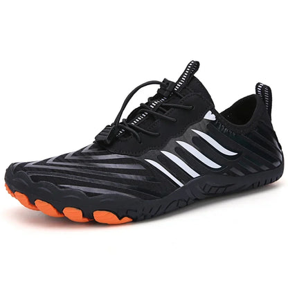 Effortless Quick Dry Water Shoes for Women with Toggle Lace Barefoot Sole Sport Style