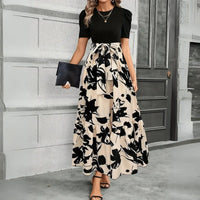 Floral Beige Noir